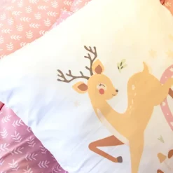 Parure de lit enfant biche forêt