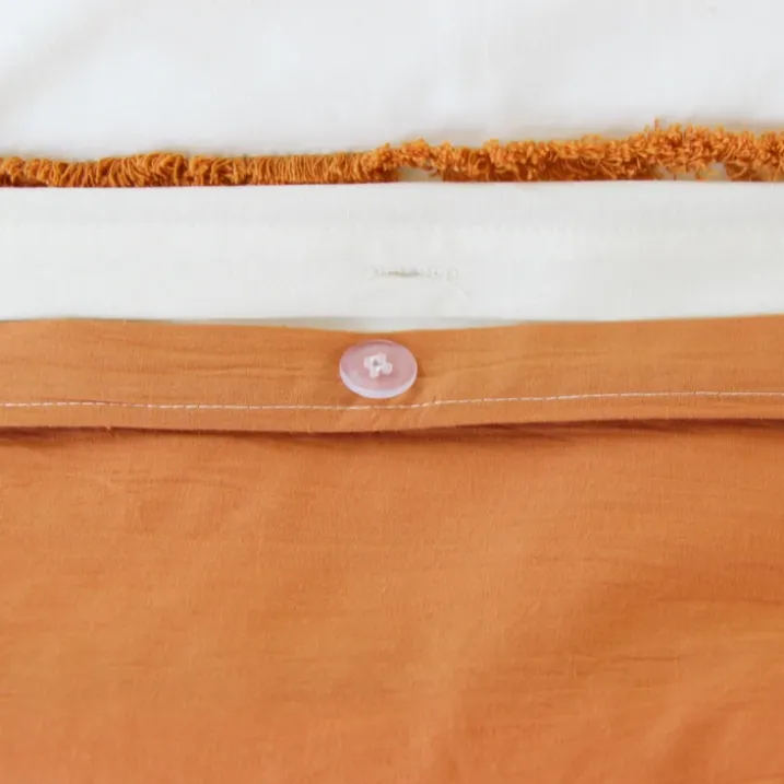 Parure de lit enfant coton tufté motif soleil