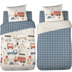 Parure de lit enfant Pompier