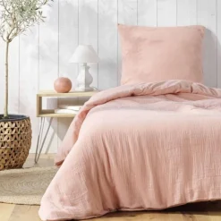 Parure de lit en gaze de coton ANGELIA