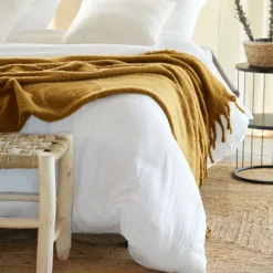 Parure de lit en gaze de coton ANGELIA