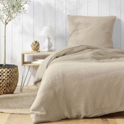 Parure de lit en gaze de coton ANGELIA