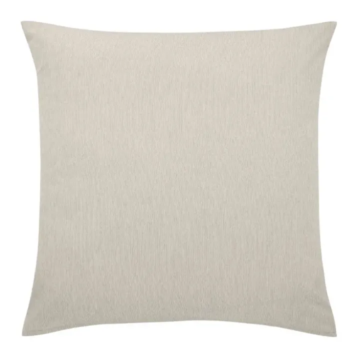 Parure de lit en microfibre flanelle motif fines rayures