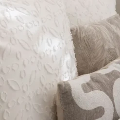 Parure de lit Jacquard motif fleur