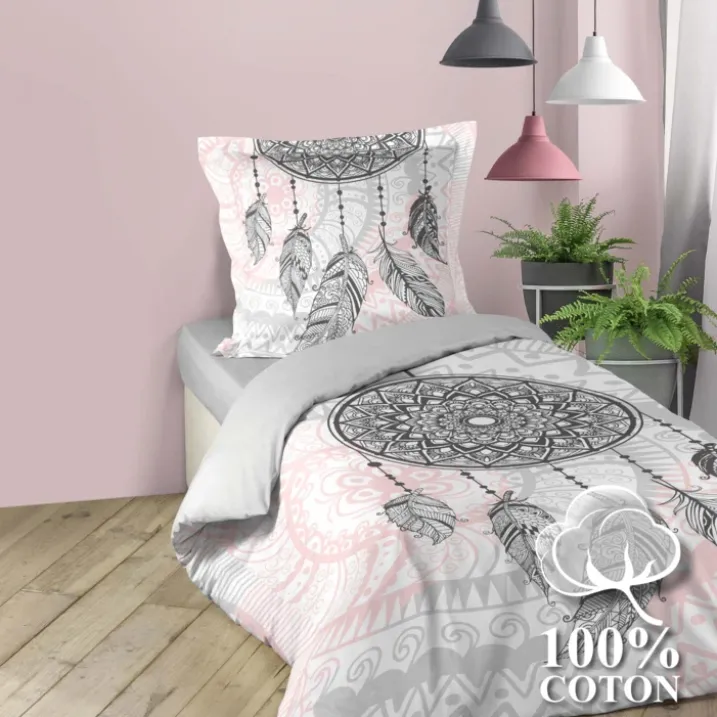 Parure de lit mandala et attrape-rêve