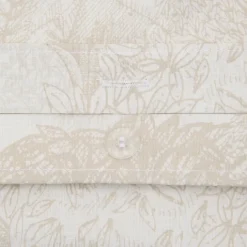 Parure de lit 3 pièces en coton réversible à motif toile de Jouy