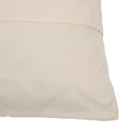 Parure de lit 3 pièces en microfibre lavée à motif tufté