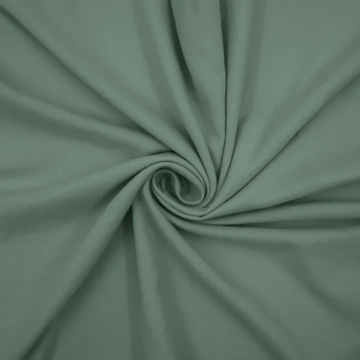 Parure de lit 3 pièces en microfibre unie lavée housse + taies