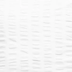 Parure de lit 3 pièces à rayures plissées