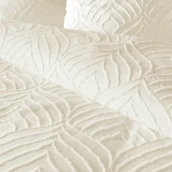 Parure de lit 3 pièces tufté