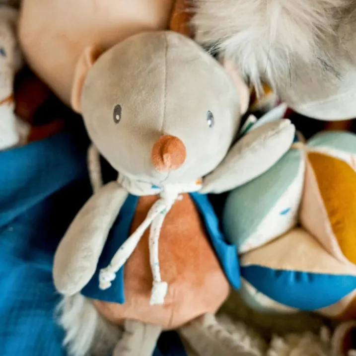 Peluche musique bébé Alixla souris