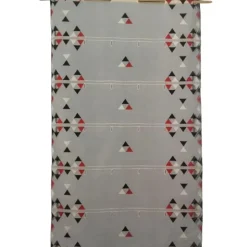 Petit voilage de fenêtre broderie triangle