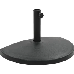 Pied de parasol demi-cercle