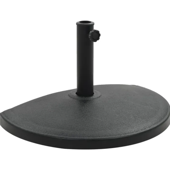 Pied de parasol demi-cercle
