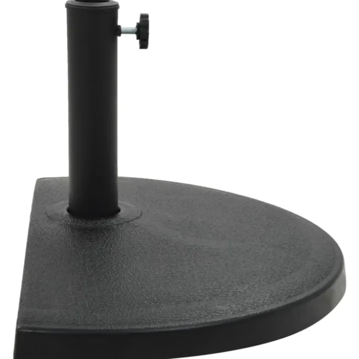 Pied de parasol demi-cercle
