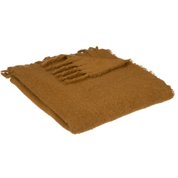 Plaid effet mohair ultra doux