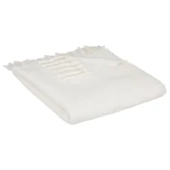 Plaid effet mohair ultra doux