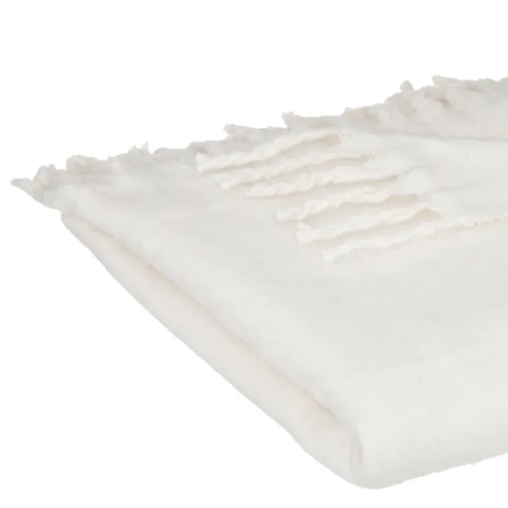 Plaid effet mohair ultra doux