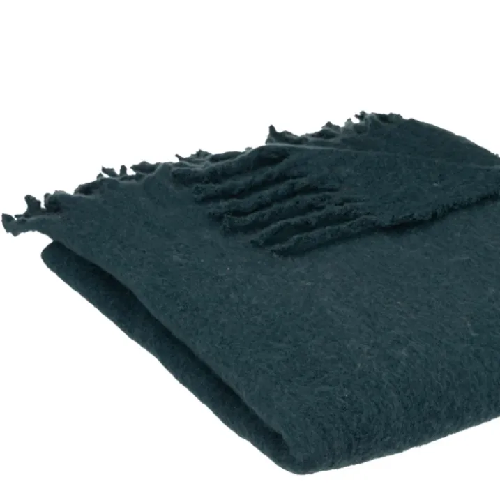 Plaid effet mohair ultra doux