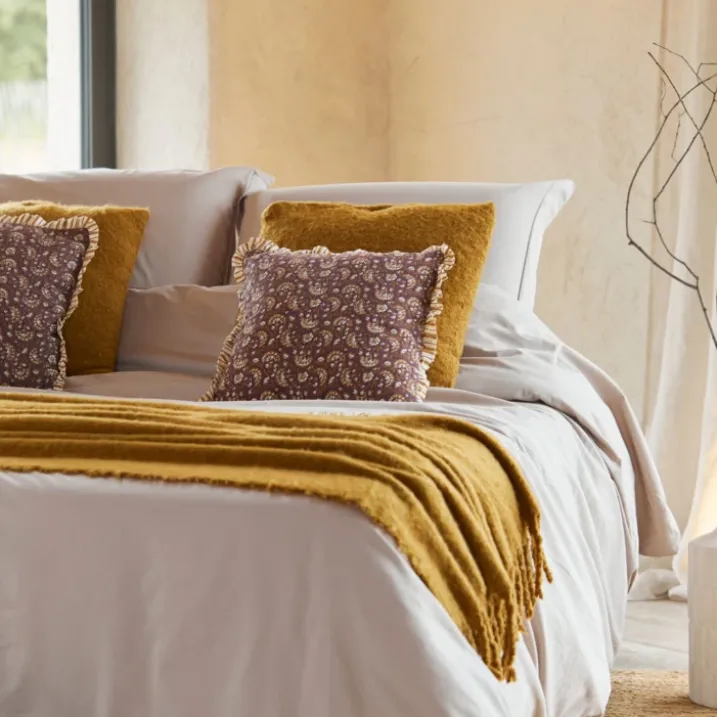 Plaid effet mohair ultra doux