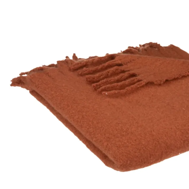 Plaid effet mohair ultra doux