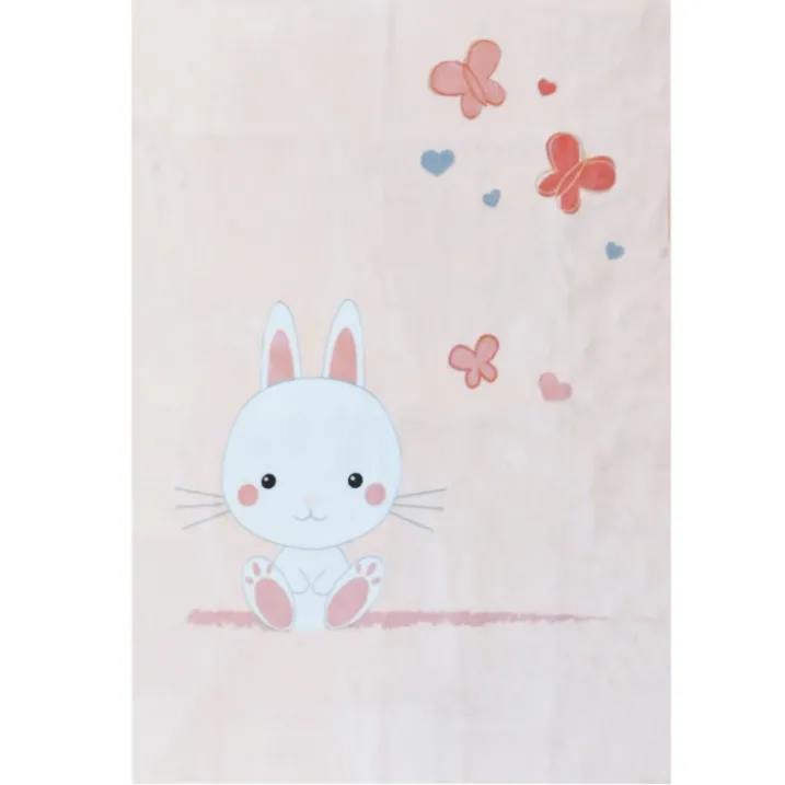 Plaid lapinou Imitation Fourrure