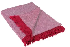 Plaid Original Frangé sur les Côtés