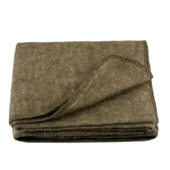 Plaid ou couverture chaude laine et mohair