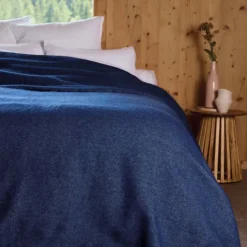 Plaid ou couverture chaude laine et mohair
