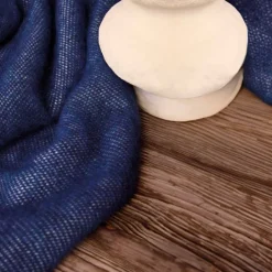 Plaid ou couverture chaude laine et mohair