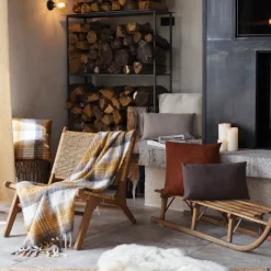 Plaid tartan Ecossais effet mohair