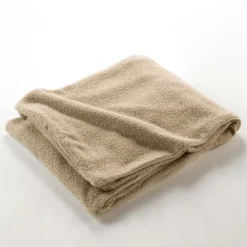 Plaid Wooly Bouclette Unie