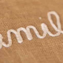 Pochette Jute "Family"