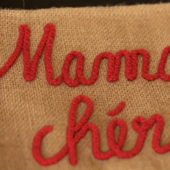 Pochette Jute "Maman chérie"