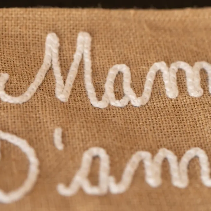 Pochette Jute "Mamie d'amour"