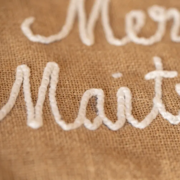 Pochette Jute "Merci maitresse"