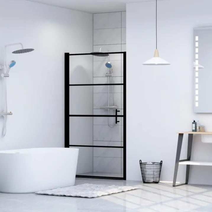 Porte de douche en verre trempé