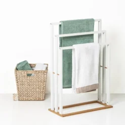 Porte serviette bi-matières