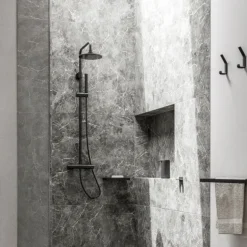 Porte-serviettes double mural