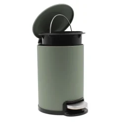 Poubelle de salle de bain métal mat