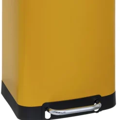 Poubelle en métal bac amovible 30 L