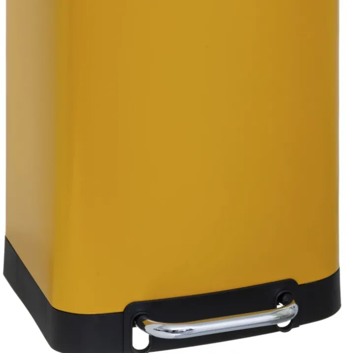 Poubelle en métal bac amovible 30 L