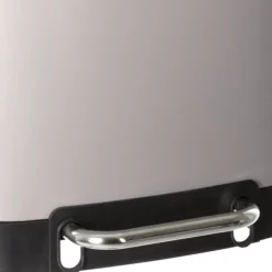 Poubelle en métal bac amovible 30 L