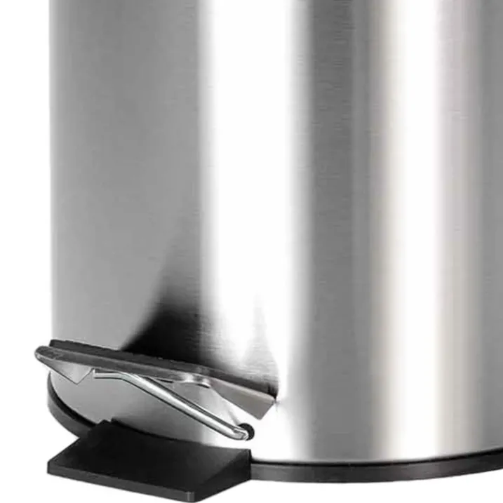 Poubelle à pédale en inox