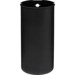 Poubelle ronde en métal de 30L