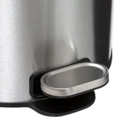 Poubelle ronde en métal de 30L