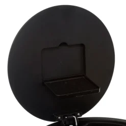 Poubelle ronde en métal de 30L