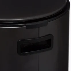 Poubelle ronde en métal de 30L