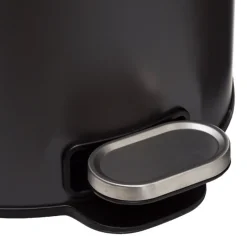 Poubelle ronde en métal de 30L