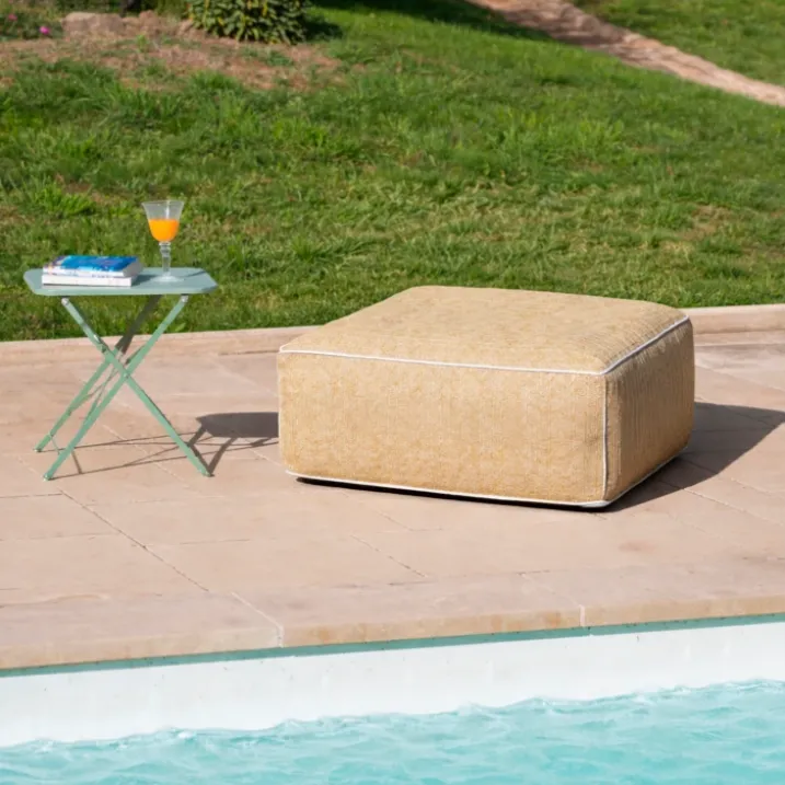 Pouf carré gonflable pour extérieur FORMENTERA